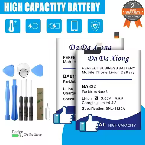 BA810 BA871 BA792 BT50 Battery For Meizu Pro M3 M3S M3Mini M5 MX5Pro BT65M MX6 6 7 15 Plus Note8 M8C
