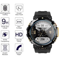 2pcs Tempered Glass Film For Huami Amazfit T-Rex 2 Smartwatch Screen Protector Watch Film