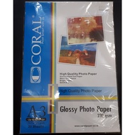 CORAL GLOSSY PHOTO PAPER A3 230 GSM