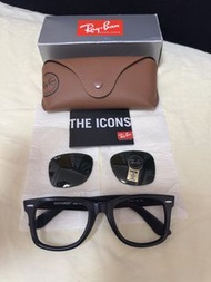 真品 經典款 Ray-Ban Wayfarer RB2140F  52 太陽眼鏡  sun glasses