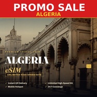[PROMO] Algeria Travel eSIM 50GB & Unlimited Data | Big Sale | Instant QR | 4G/5G