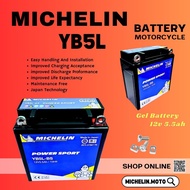 YB5 YB5L-BS MICHELIN BATTERY EX5 KRISS CT110 STARTER EGO V1 LC135 V1 SRL110Z EVOZ E-BONUS SPORT BONU