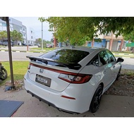 SPOILER HONDA CIVIC FL1 FL5 ABS CRYSTAL BLACK