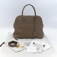 Hermès 愛馬仕 Bolide 31 大象灰 TC 皮 牛皮 手提包 保齡球包