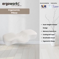 ERGOWORKS Ergonomic Neck Pillow - EW-DPP03 DUAL PLUS PERFECT SLEEP PILLOW