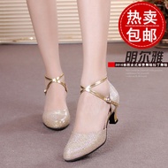 Adult modern dance shoes Latin dance shoes women women s spring and summer square dance shoes dance