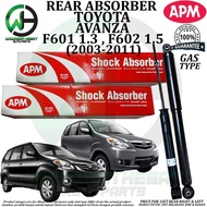 Toyota Avanza F601 1.3 , F602 1.5 Rear Gas Shock Absorber APM *Original* (2003-2011)