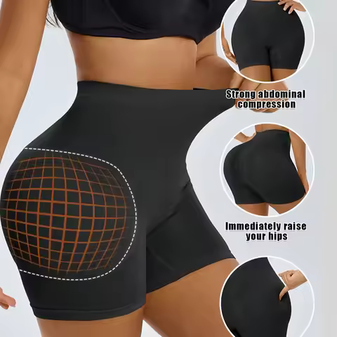 Flarixa Butt Lifter Shaper Panties With Removable Pads Women Hip Dips Shapewear Shorts Hip Enhancer 