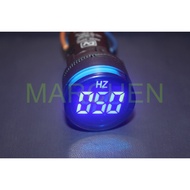 Pilot Lamp HZ METER AD116-2DSHZ 220VAC LED Lamp Frequency Meter Hz meter FORT