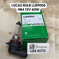 Lucas HB4 LLB9006 Bulb 12V 51W Halogen Bulb 100% Original