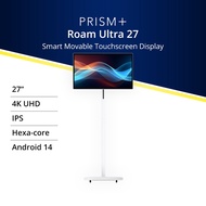 PRISM+ Roam Ultra 27 Lifestyle Smart Display | 27" Touchscreen 4K UHD | Ergonomic Movable Stand [FRE