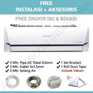 Ac Sharp 1 Pk Inverter Ah-X9Vey Plus Pasang Dan Aksesoris