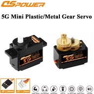 DSpower 5G Mini Plastic/Metal Gear Digital Micro Servo JST/JR Plug For RC Car WLtoys k969 k989 k999 