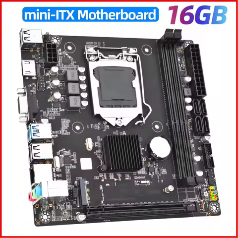 B75M-I Desktop Motherboard PCI-E 3.0 X16 LGA 1155 Computer Motherboard SATA2.0 SATA3.0 DDR3 Memory C