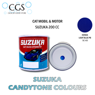 CAT SUZUKA CANDI TONE BIRU SC65 200cc - cat biru mobil - cat candi mobil - cat candi motor - cat can