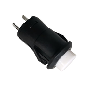 2Biji Saklar Bulat Switch Push ON OFF Self Locking Button Tombol Lock