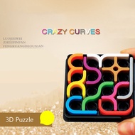 Creative 3D Intelligence Crazy Curve Matrix Games Children's Puzzle Educational Toys