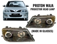 Proton Waja Black Smoke Head Light Lamp Projector Lampu Depan Besar ONE SET