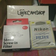 Uv CANON / UV FILTER NIKON FILTER