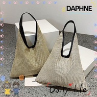 DAPHNE Weave Shoulder Bags Holiday Summer Large Capacity Bucket Handbags Straw