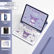 DUYUXING | Duxiu Apple iPad pro Keyboard Case Silicone Protective Cover with Pen Slot Anti-Fall Comp