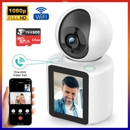 Camera Wifi Gọi Video 2 Chiều Full HD Màn Hình IPS 2.8 inch - Báo Khóc Trẻ Em Đàm Thoại 2 Chiều Phát
