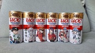UCC Evangelion 新世紀福音戰士 聯乘罐裝咖啡(初代6罐)