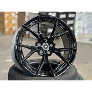 NEW 19X9.5J Vorsteiner VFX002 Rim (set of 4) Black 5X112 for Mercedes CLA45S A45S