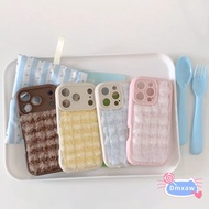Cute Winter Plush Phone Case For Realme 14X 13 12 12X 10S 9 Pro SE 9i 8 8S 7 Q5 Q5X Q5i Q3 Q3S Q3T Q