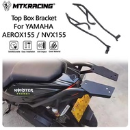 MTKRACING Top Box For YAMAHA AEROX 155 2021-2024 NVX155 Motorcycle Rear Carrier Rack Lage Rac Trun