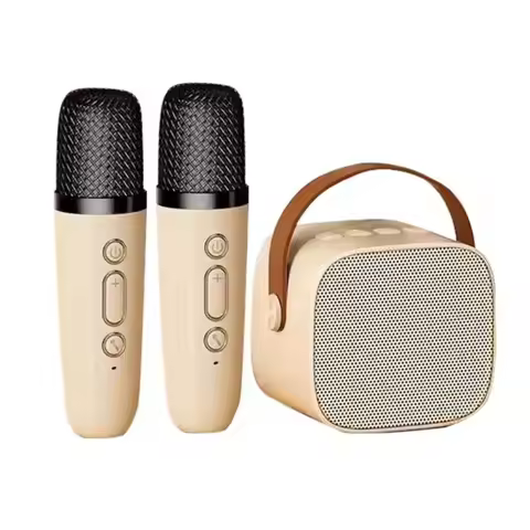 Portable Mini Bluetooth Speaker Karaoke Machine Subwoofer Karaoke Speaker K Song Stereo Surround 3DS