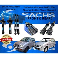 Sachs Perodua Kancil 660 / 850 Absorber Full Set / Front (Depan) / Rear (Belakang) Import Original