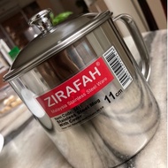 [ Rdy Stok] ZIRAFAH Stainless Steel Mug with Cover 7cm~16cm | Kole Besi Tahan Karat dengan Penutup Z