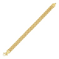 ZHULIAN BT5039 Rantai Tangan Gajah Sederhana Emas  Zhulian 24K Bracelet Jewellery