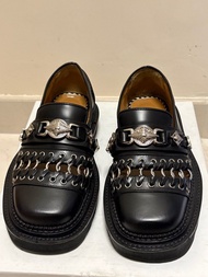 TOGA PULLA Black Hardware Loafers