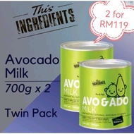 AVOCADO MILK instant nutritional