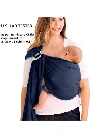 Breathable Baby Carrier Ergonomic Baby Sling Portable Infant Wrap Carrier Baby Wrap Carrier Parentin