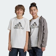 adidas ไลฟ์สไตล์ เสื้อยืด Disney Lion King สำหรับเด็ก เด็ก สีขาว IV9634