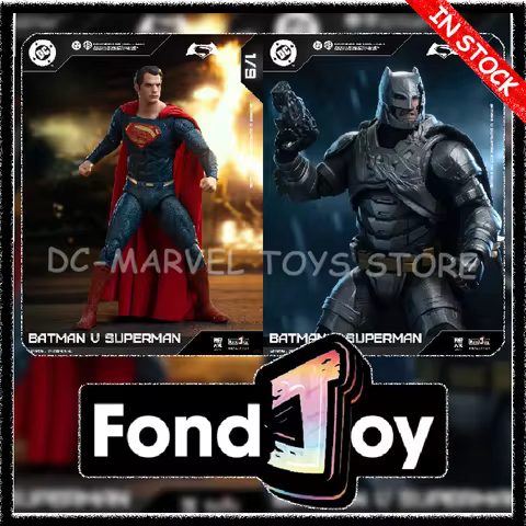 In Stock Fondjoy BVS Deluxe Set 1/9 Batman v Superman：Dawn of Justice Armored Batman Battle Damaged 