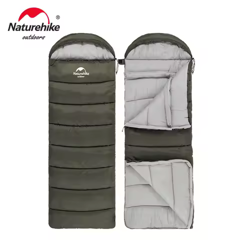 Naturehike Sleeping Bag U350S Ultralight Cotton Winter Sleeping Bag Portable Waterproof Outdoor Hiki