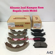 BRAKE PADS Set STARLET BOX EP70 EP71 COMPLETE FRONT REAR STARLET BOX EP70 EP71