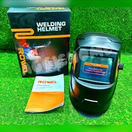 ROWEL หน้ากากเชื่อม รุ่น ADF300S AUTO WELDING HELMET กรองแสงอัตโนมัติ พลังงานแสงอาทิตย์ เชื่อม แว่นเ