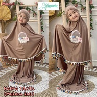 Mukena Mukenah Anak Naima Tassel Kids BY Danisha Hijab BY MOSLEMWEAR