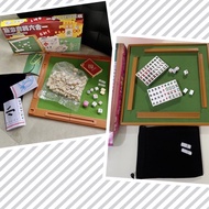 SG Instocks Portable Mini Mahjong &amp; 6 in 1 set with mini foldable table case Travel Set for staycation Camping Glamping