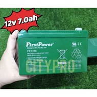 HOT🔥12V 7.0AH / 7AH Firstpower Rechargeble battery autogate