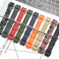 Resin Watch Band for Casio GW9100 GW9200 Men's TPU Strap Sport Waterproof Watchbands Camouflage Acce