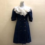 Preloved Korean Glam Denim Dress