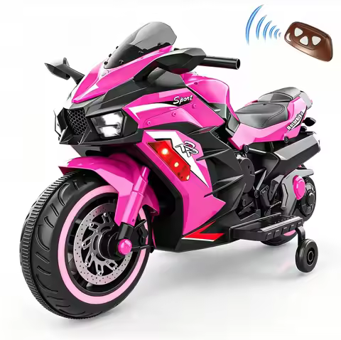 2-Wheel 12V Electric Mini Bike Motorcycle for Children, Kids Battery Powered Dirt Bike with Remote c