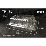 TP-17L TP-16L TP-12L TP-10L TP-9L TP-6L  ±50's Plastic Tray / Disposable Packaging Food Tray / Bekas