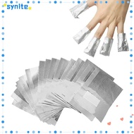 SYNITE 50/100pcs Nail Polish Wrap, Polish Remover DIY Nail Care Nail Polish Remover Wrap,  Cleaning 